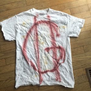 Spray paint (G Money) t-shirt